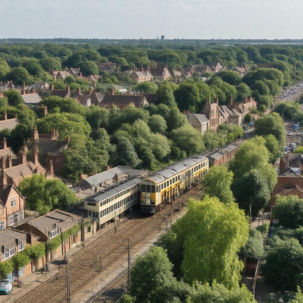 AI-created image of West Norwood