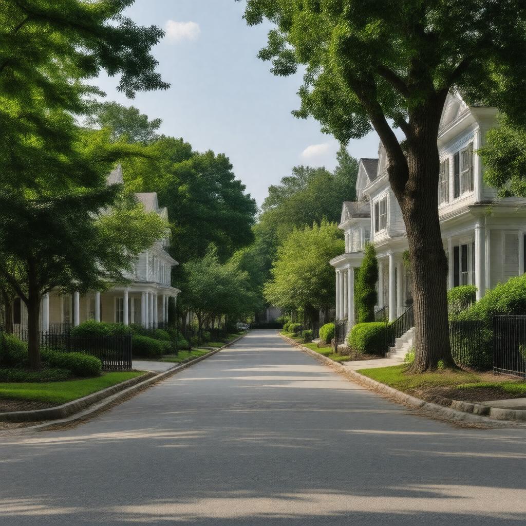 AI-created image of West Paces Ferry