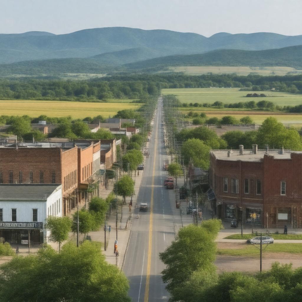 AI-created image of West Plains