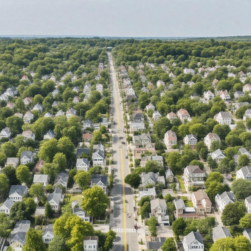 AI-created image of West Roxbury
