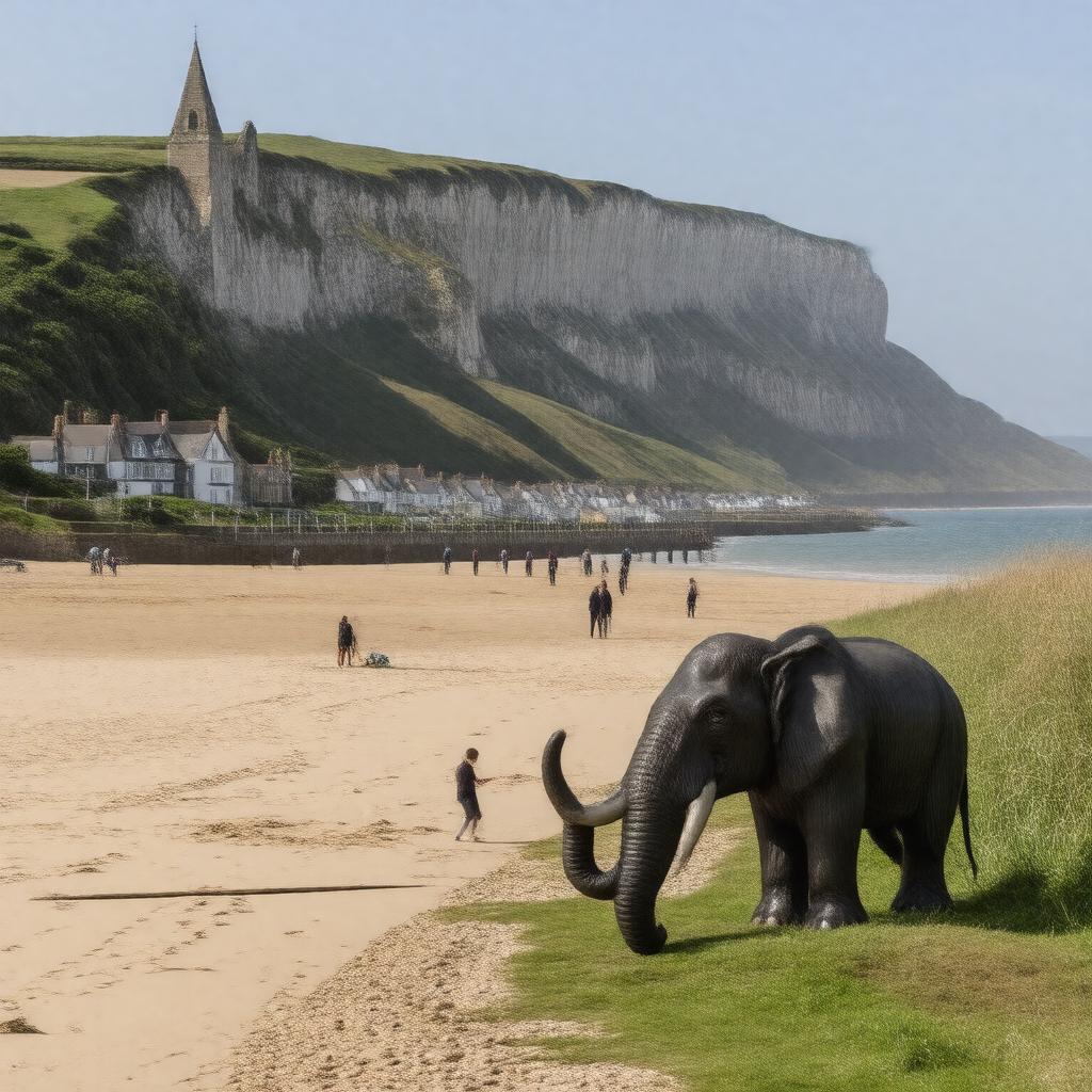 AI-created image of West Runton