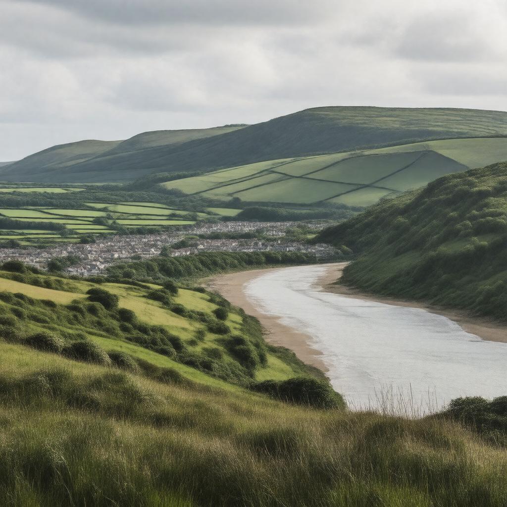 AI-created image of West Somerset District