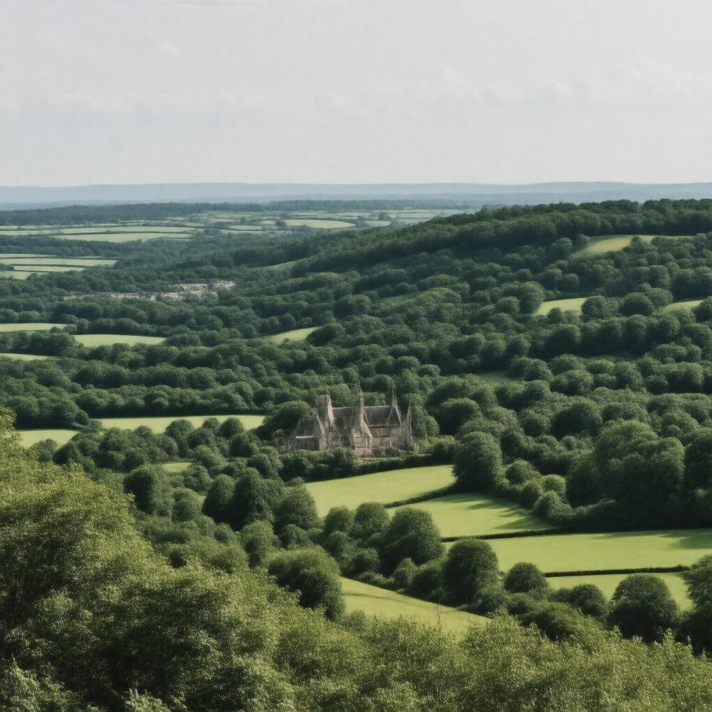 AI-created image of West Sussex, England