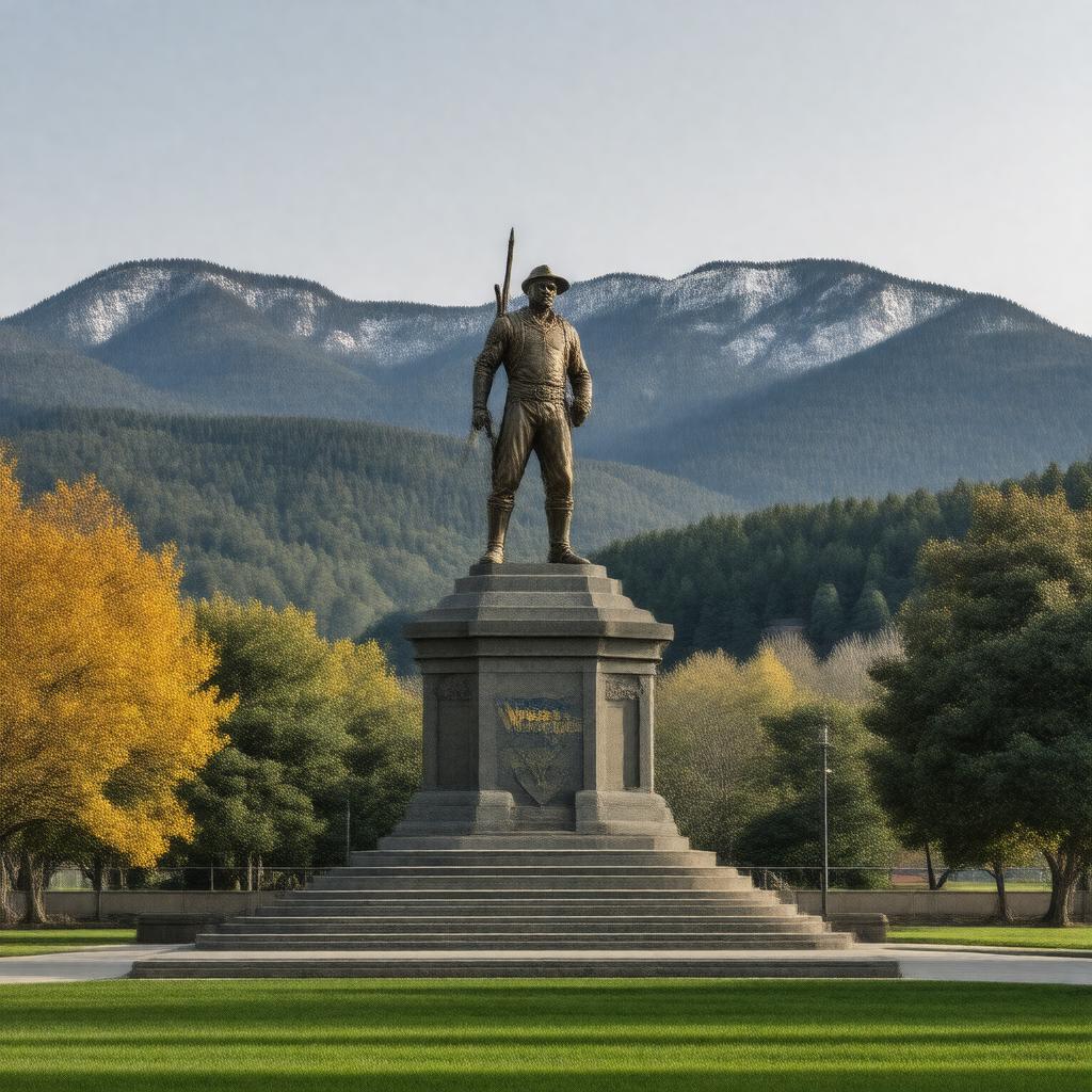 AI-created image of West Virginia University
