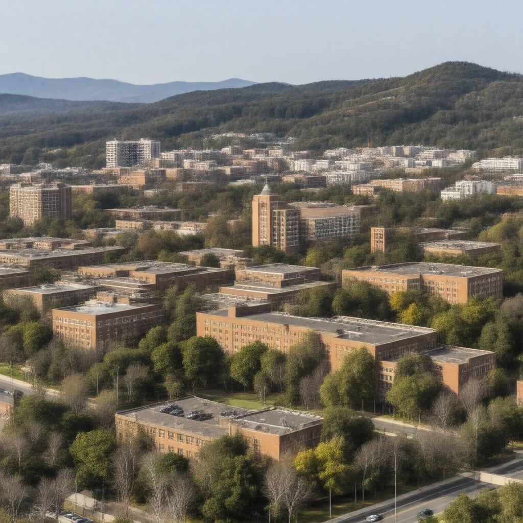 Click to view larger image AI-created image of West Virginia University Institute of Technology
