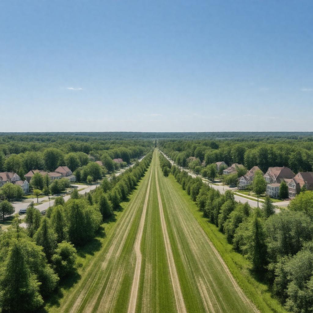 AI-created image of West Windsor Township