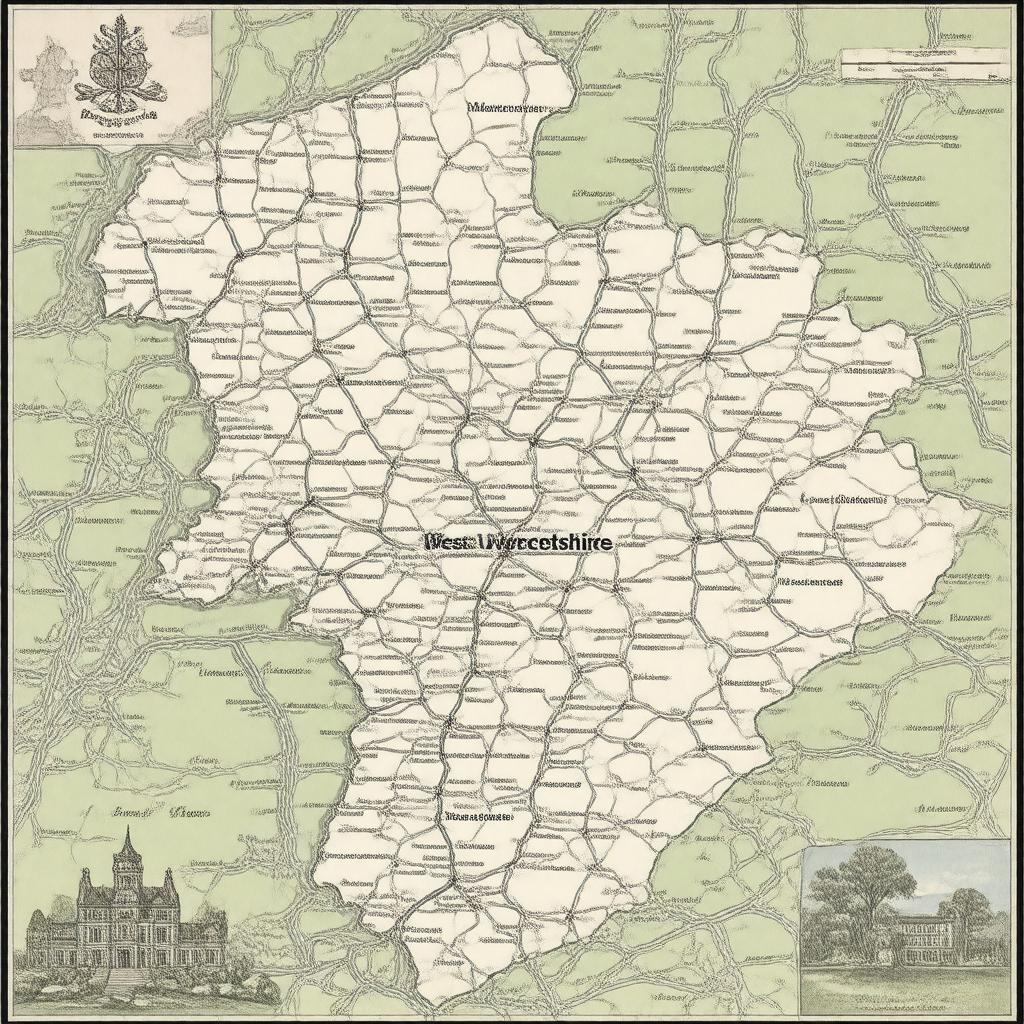 AI-created image of West Worcestershire