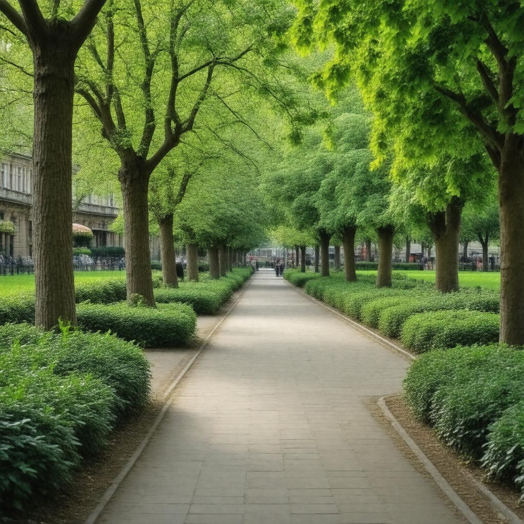 AI-created image of Westbourne Green