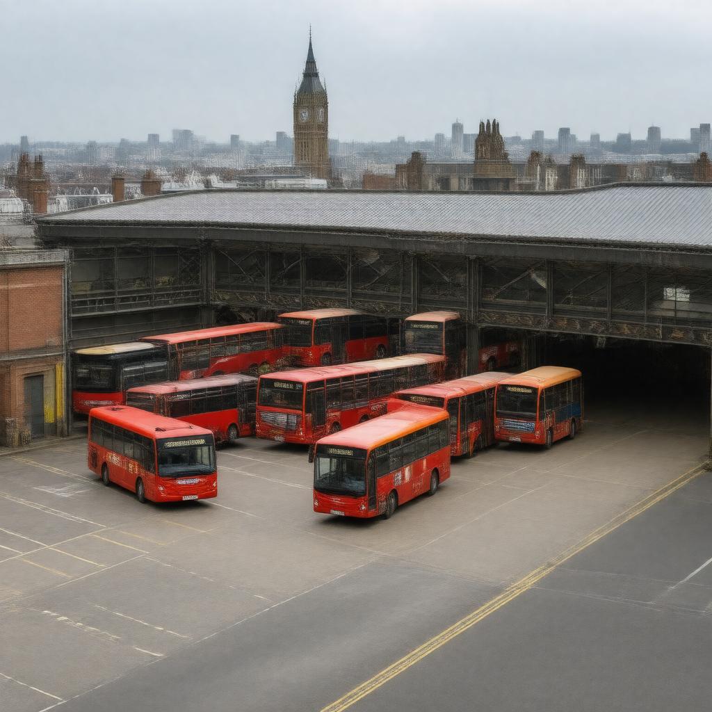 AI-created image of Westbourne Park garage