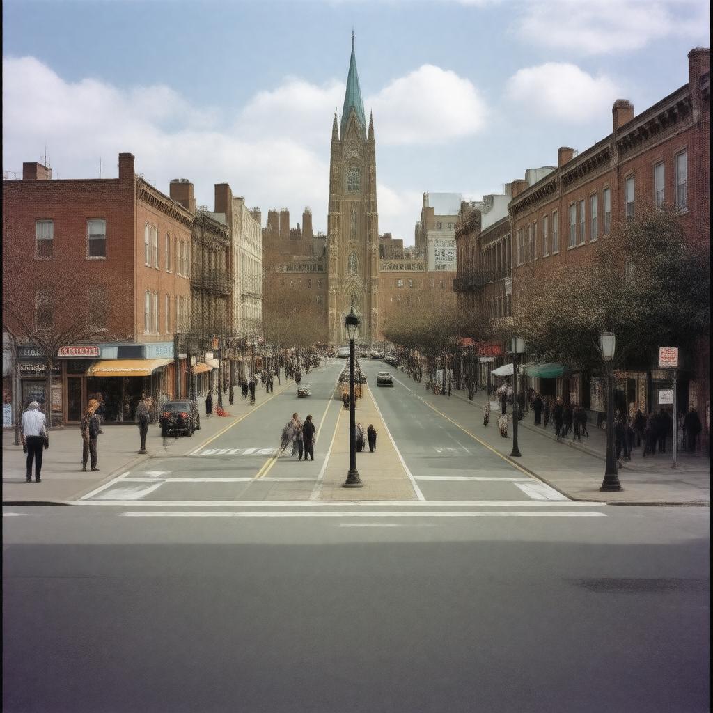 AI-created image of Westchester Square