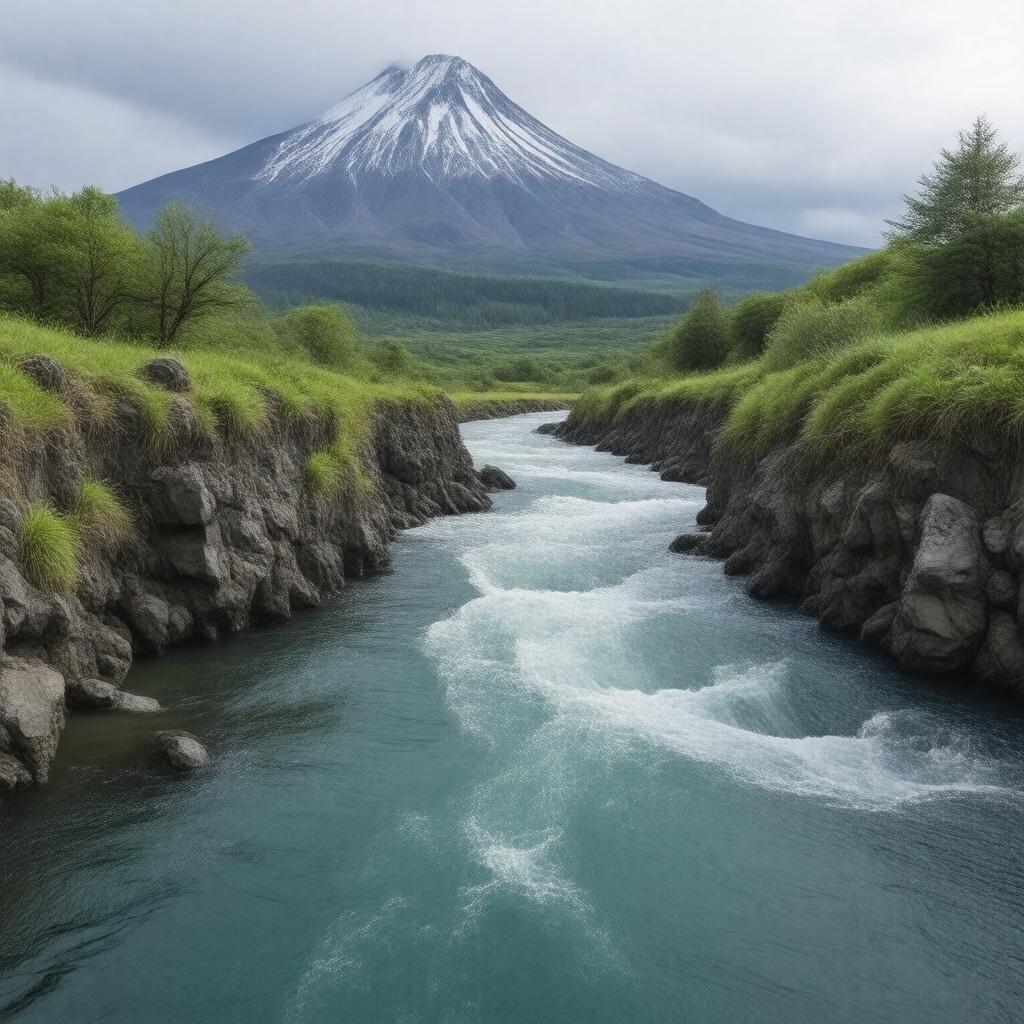 AI-created image of Westdahl River