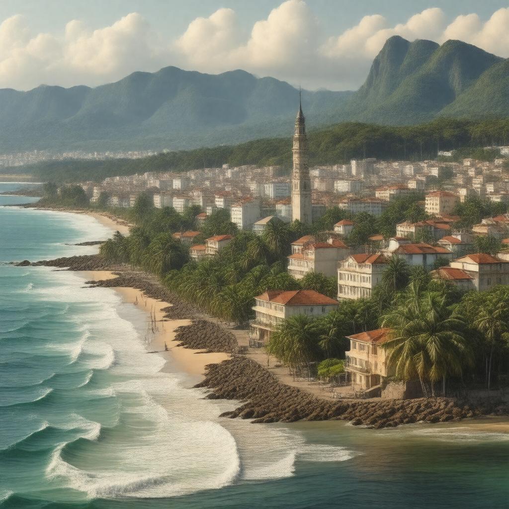 AI-created image of Western Area Urban District