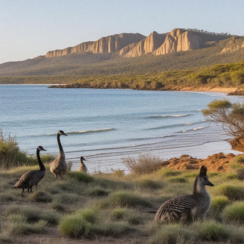 AI-created image of Western Australia