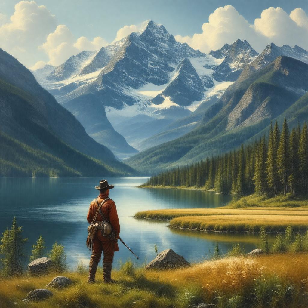 AI-created image of Western Canada