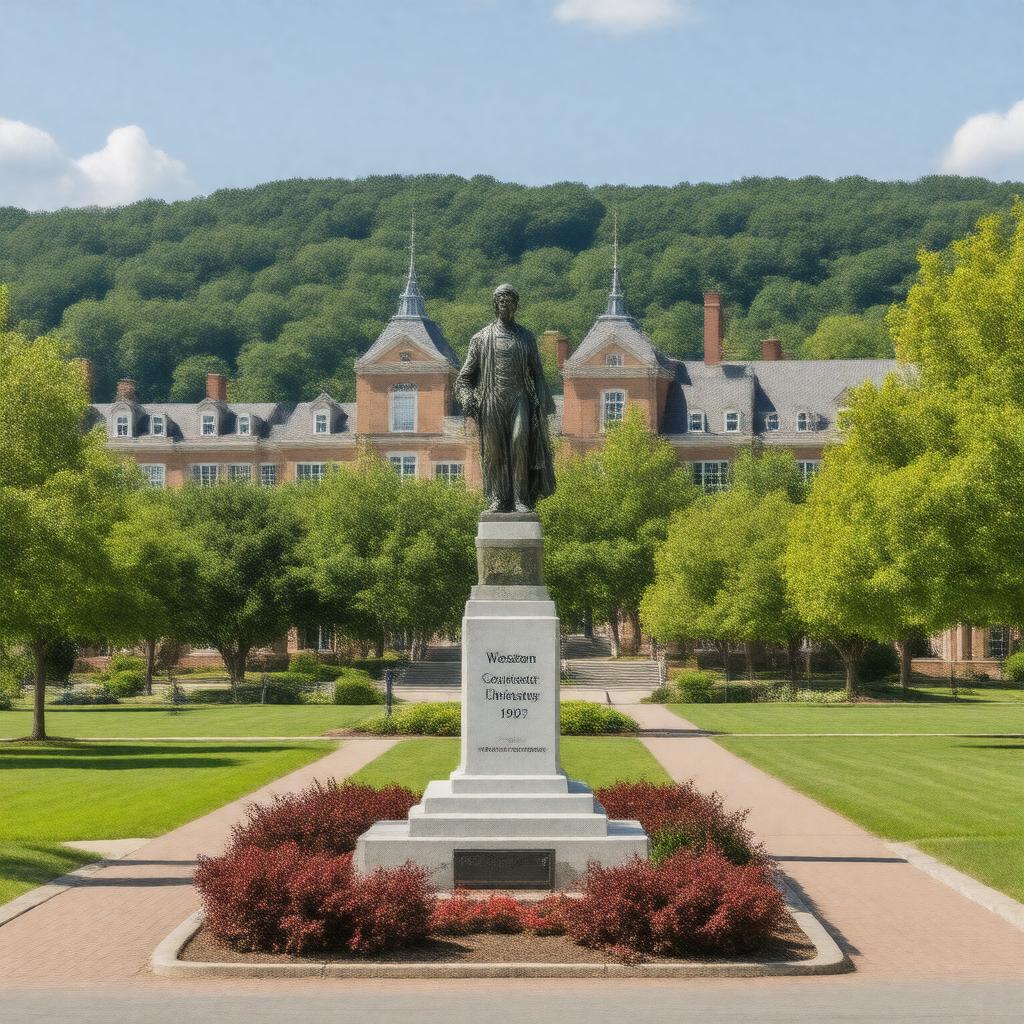 AI-created image of Western Connecticut State University