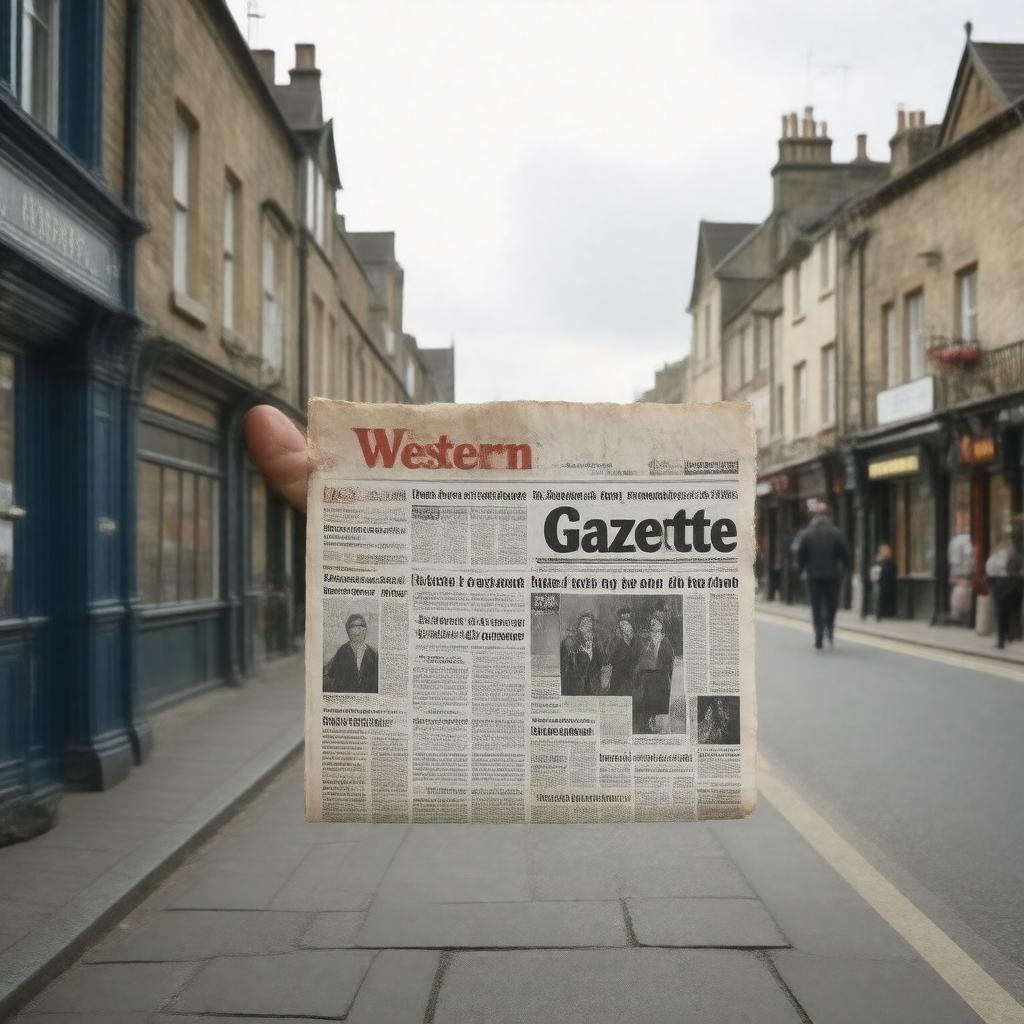 AI-created image of Western Gazette