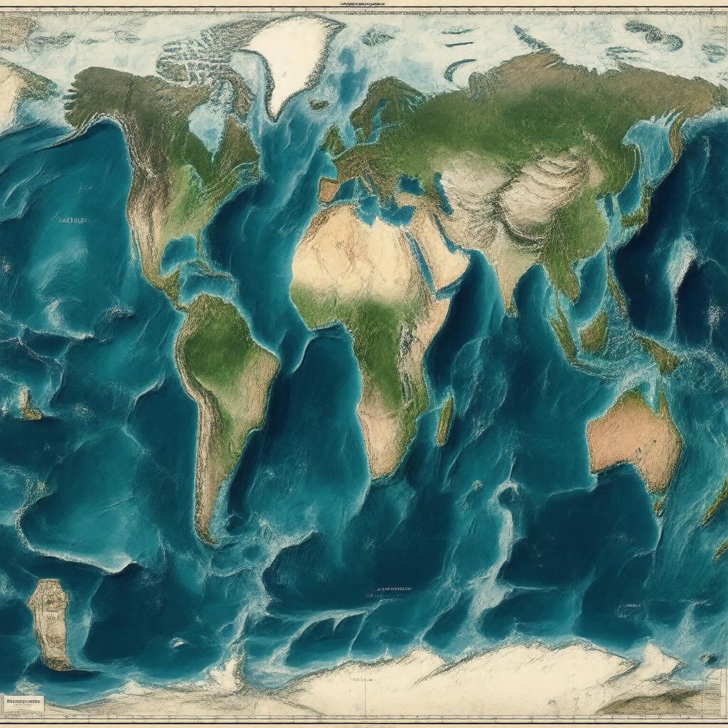 AI-created image of Western Hemisphere