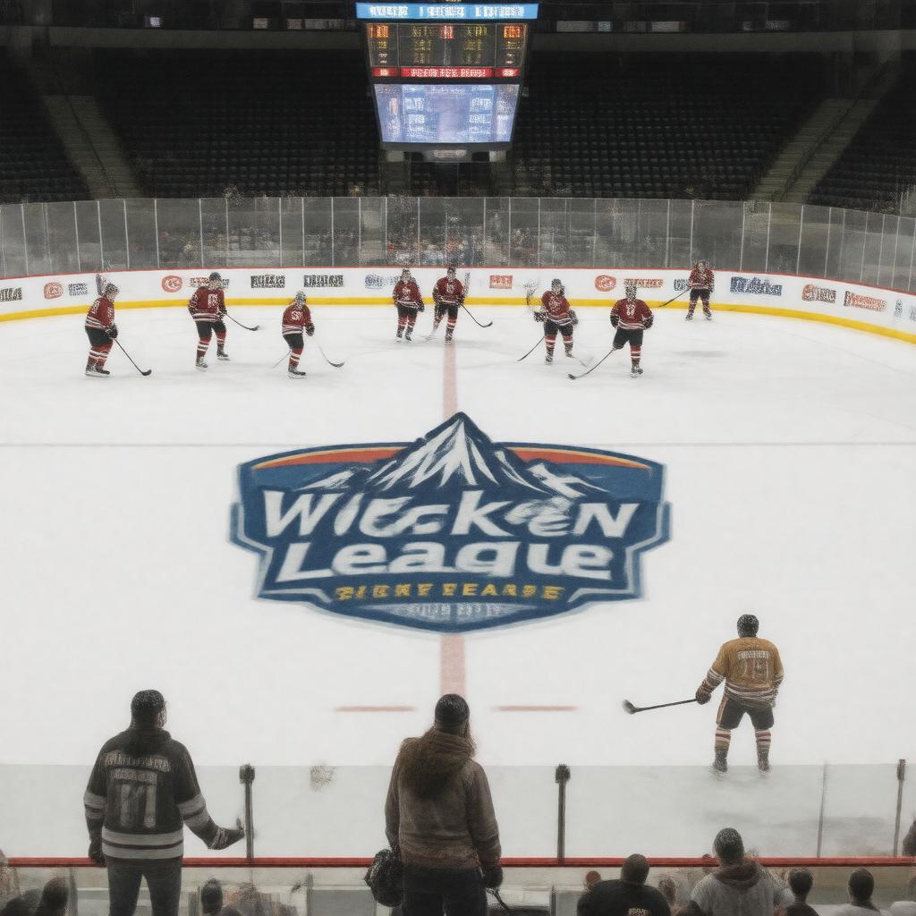 AI-created image of Western Hockey League