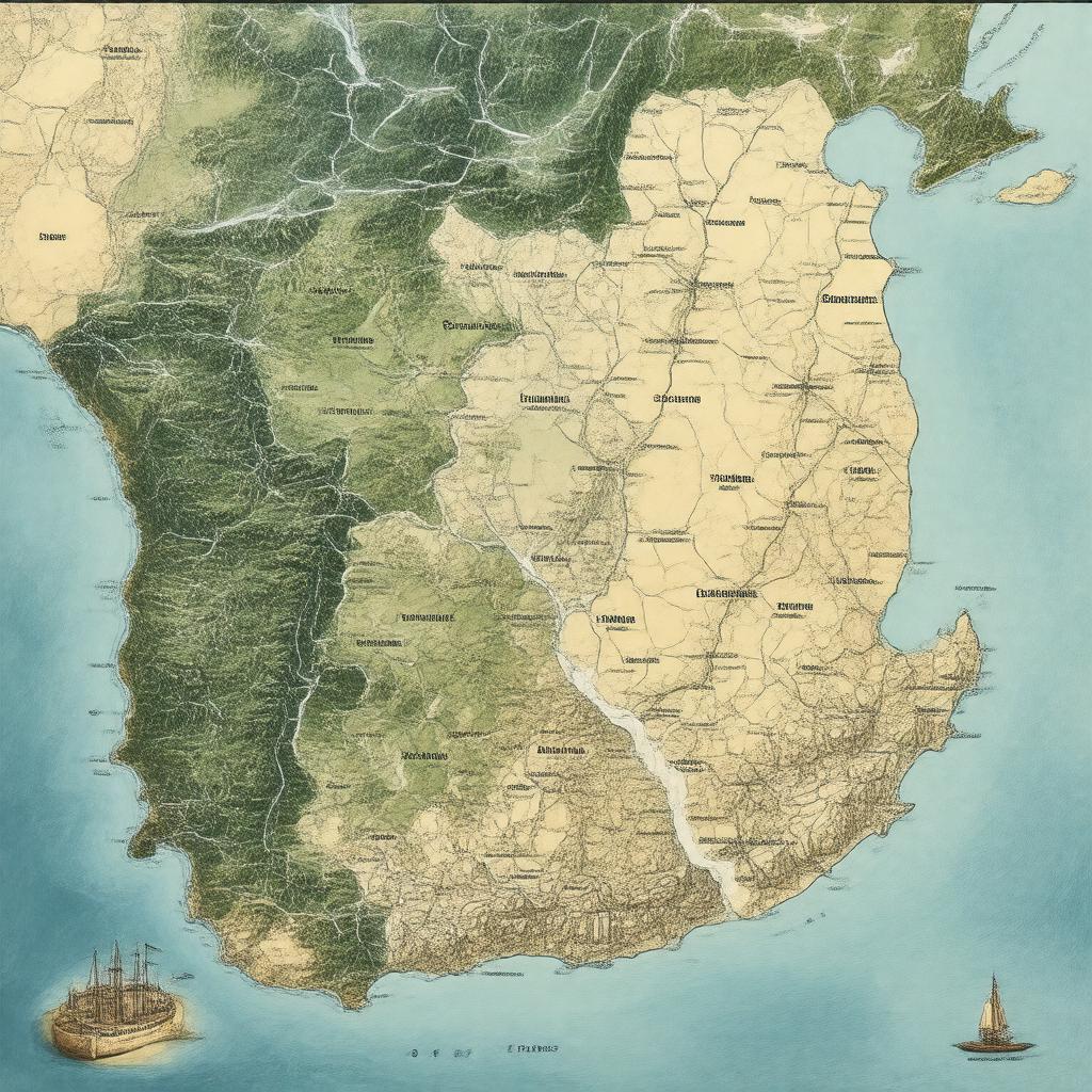 AI-created image of Western Region