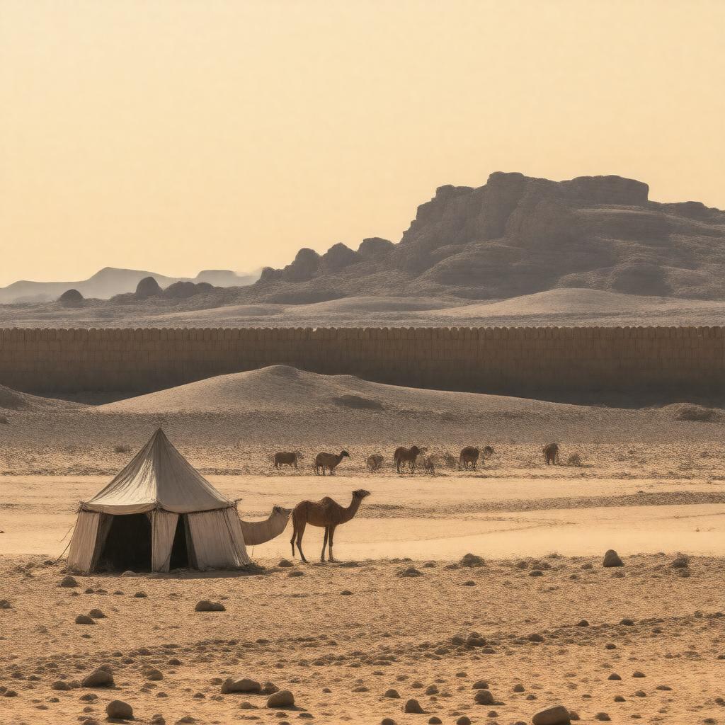 AI-created image of Western Sahara