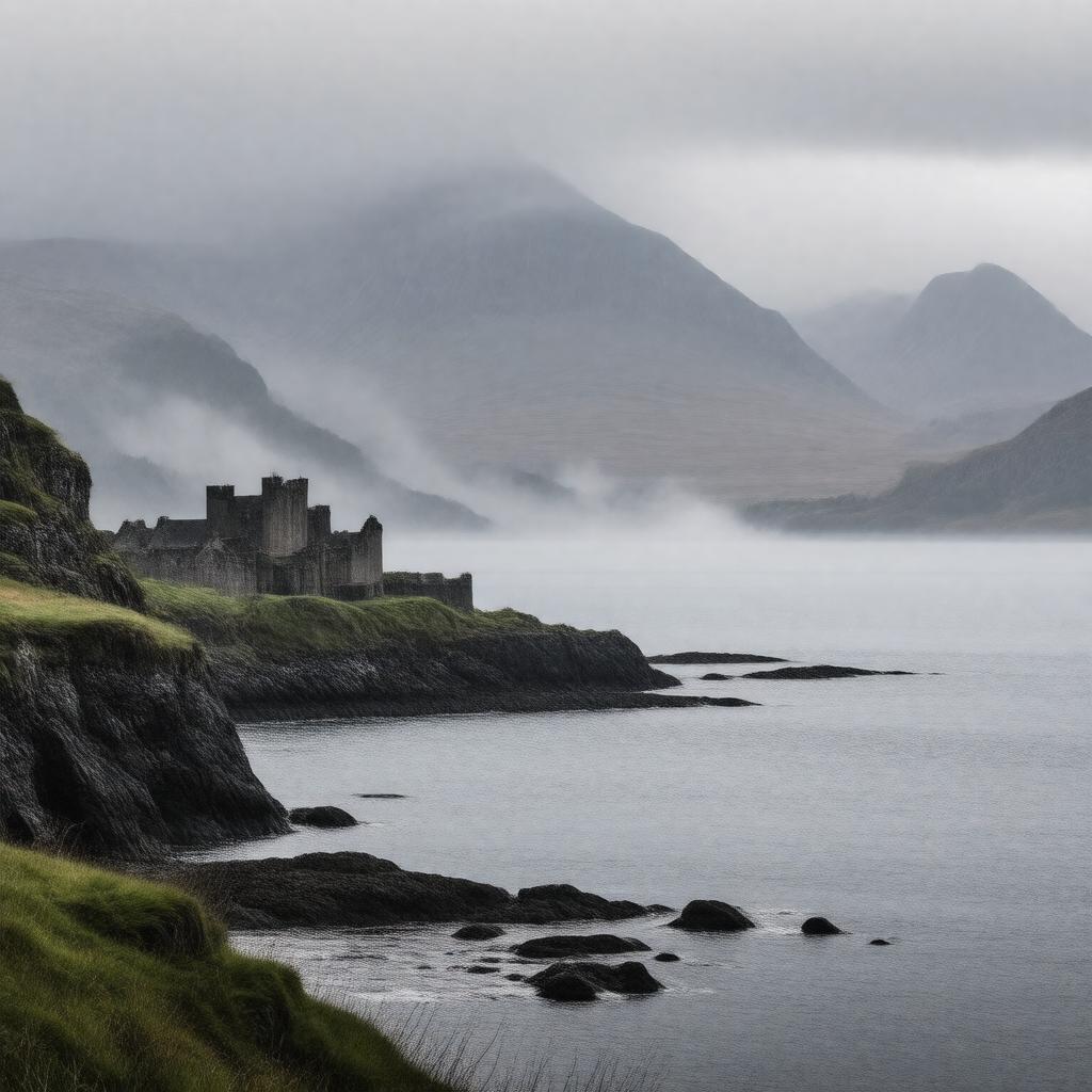AI-created image of Western Scotland
