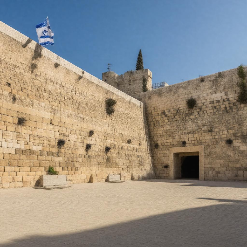 AI-created image of Western Wall Heritage Foundation