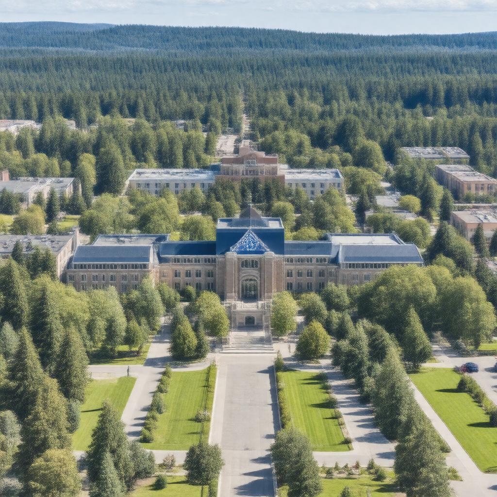 Click to view larger image AI-created image of Western Washington University