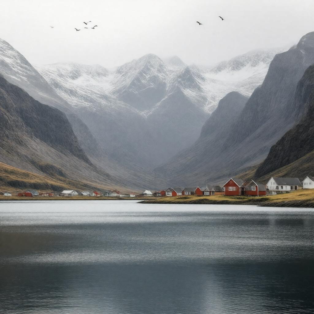 AI-created image of Westfjords