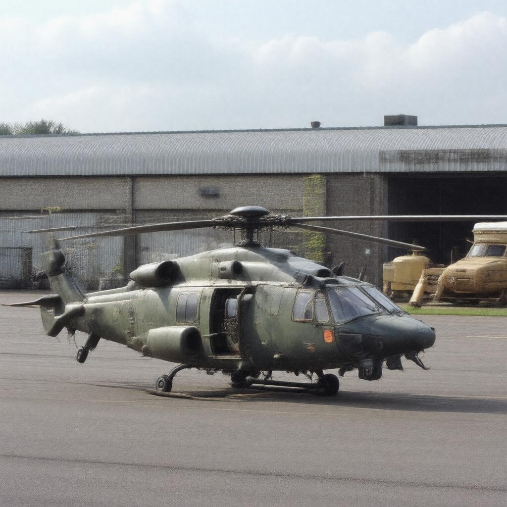 AI-created image of Westland Helicopters