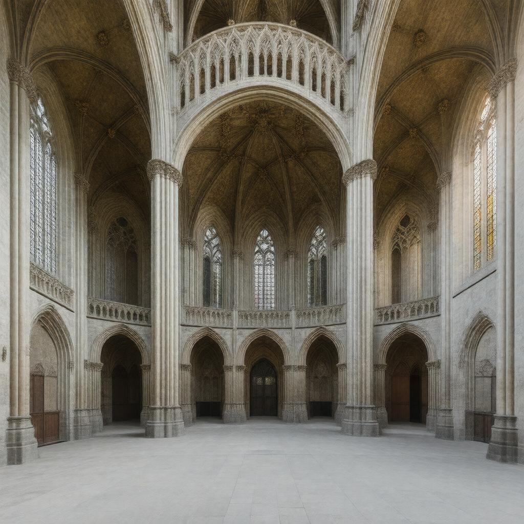 Click to view larger image AI-created image of Westminster Abbey Chapter House