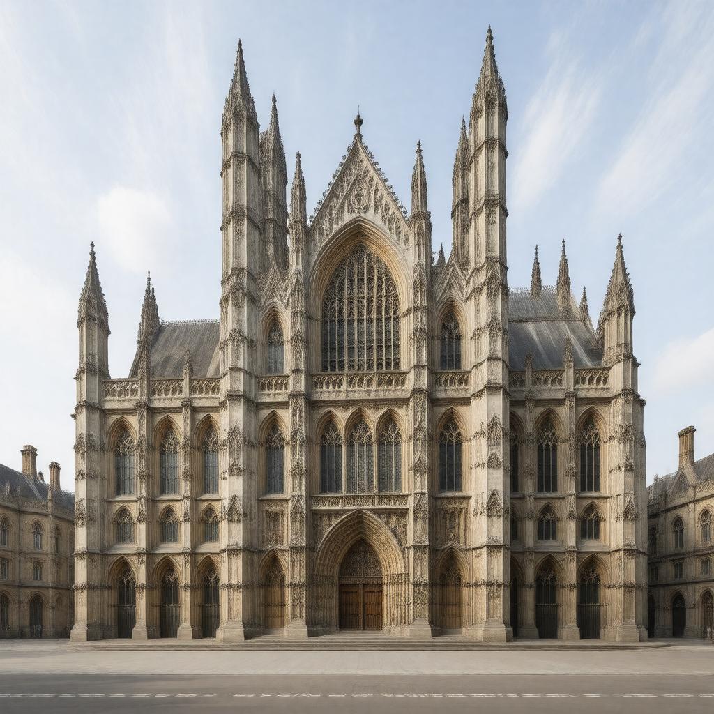 AI-created image of Westminster Abbey Deanery