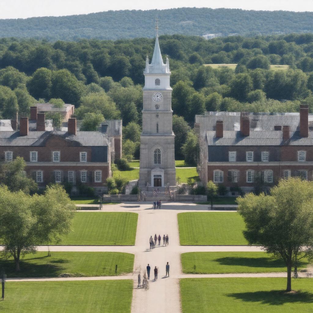 AI-created image of Westminster College (Missouri)