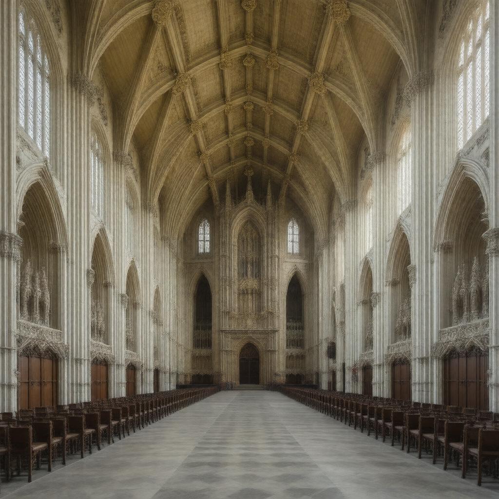 AI-created image of Westminster Hall