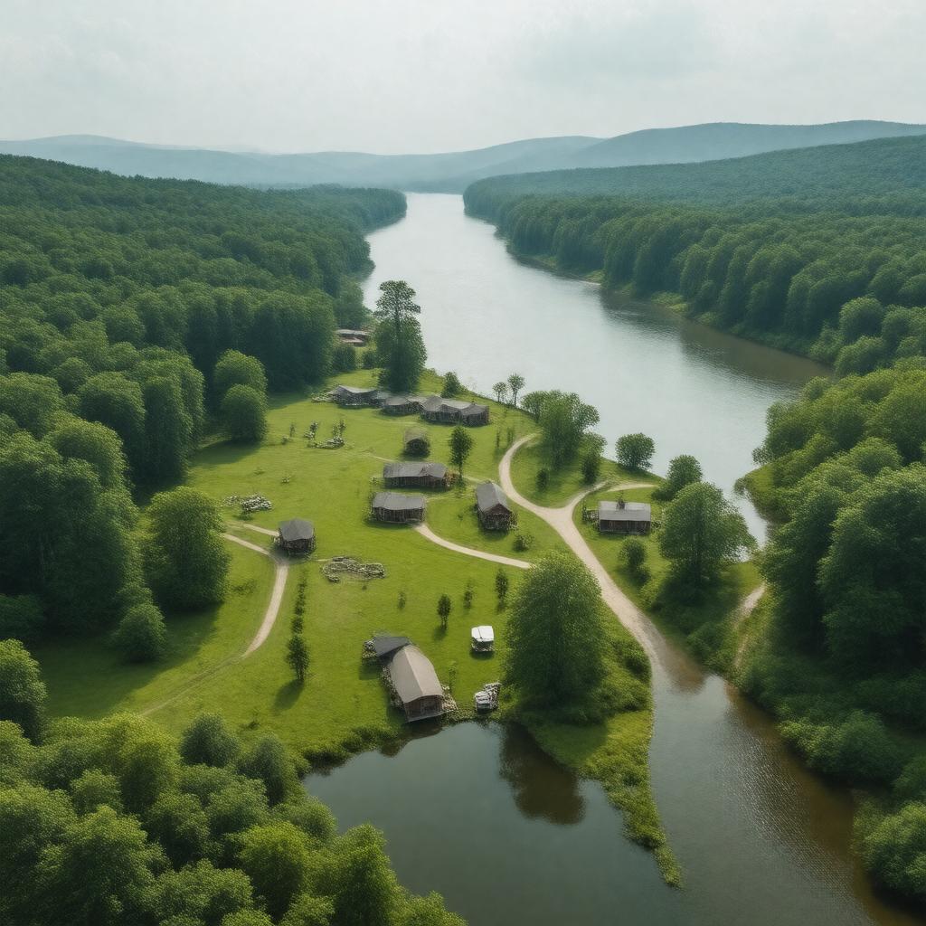 AI-created image of Westmoreland State Park