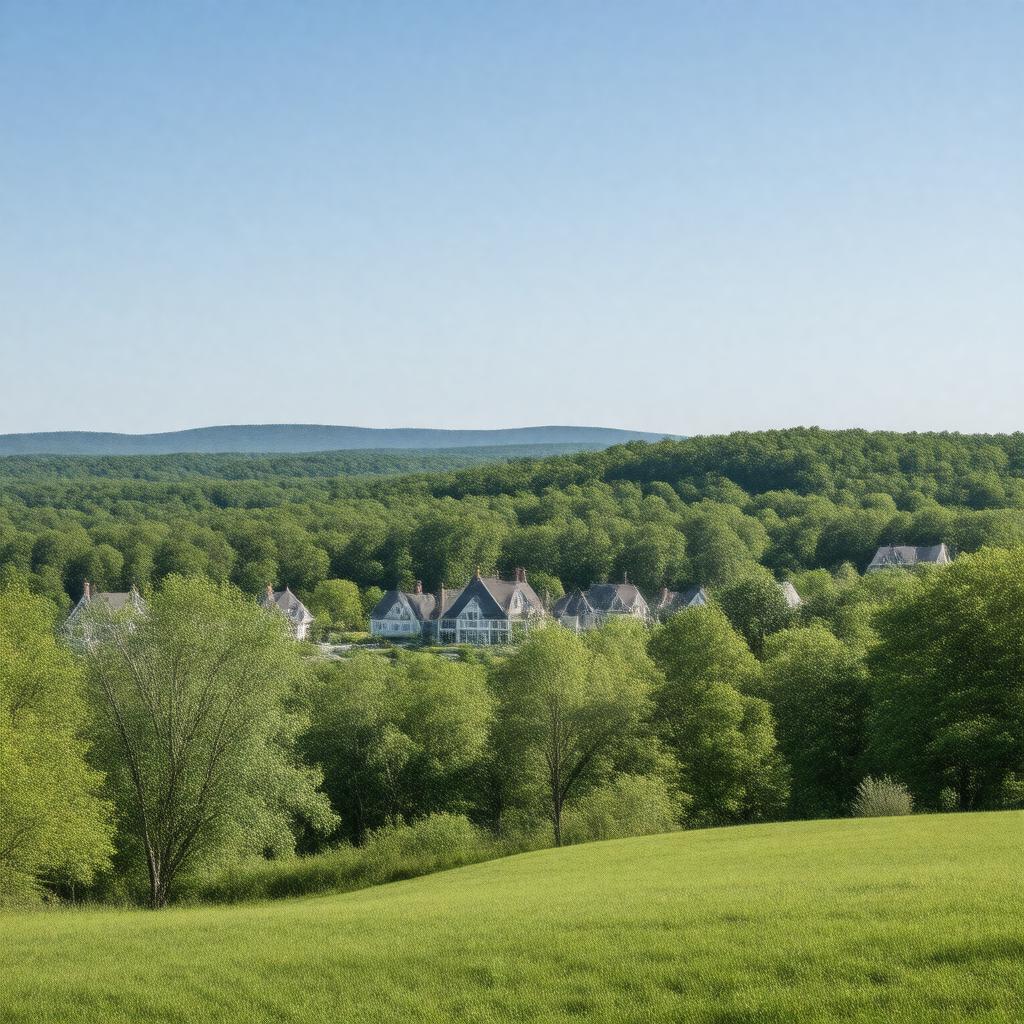 AI-created image of Weston, Connecticut, USA