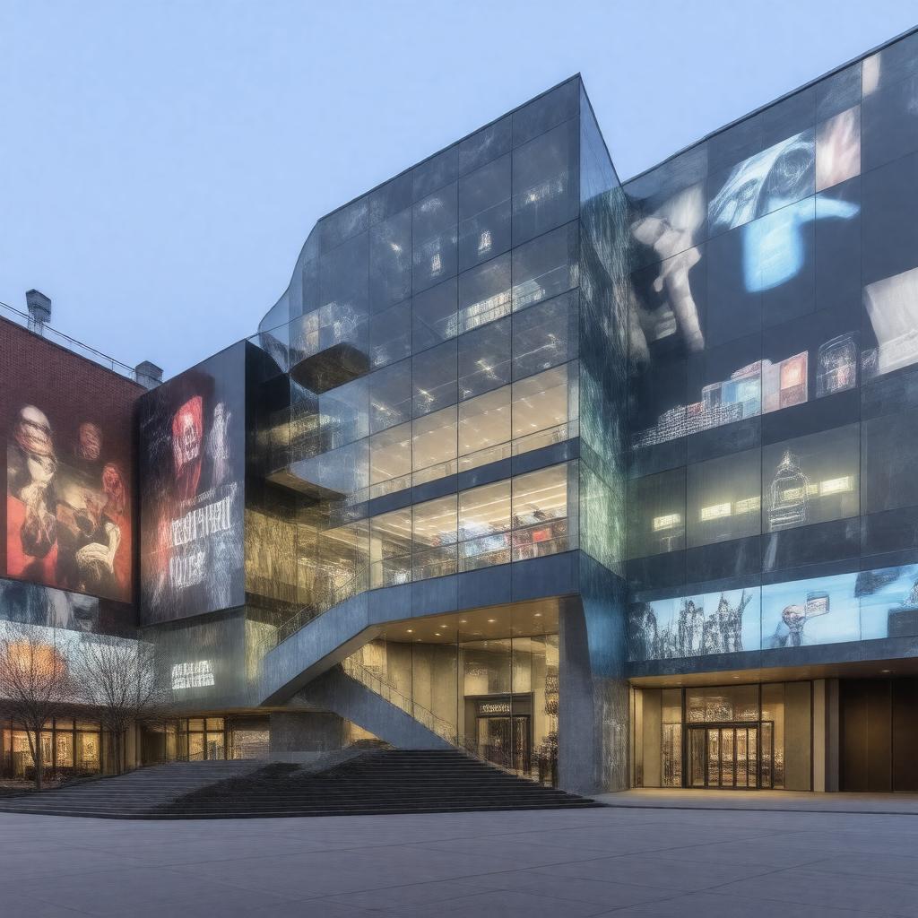 Click to view larger image AI-created image of Westphal College of Media Arts & Design