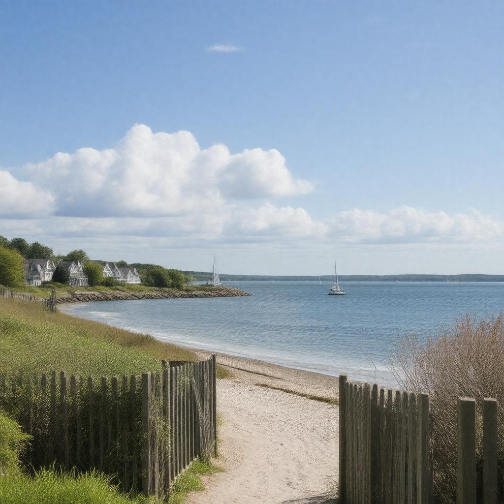 AI-created image of Westport, Connecticut, United States