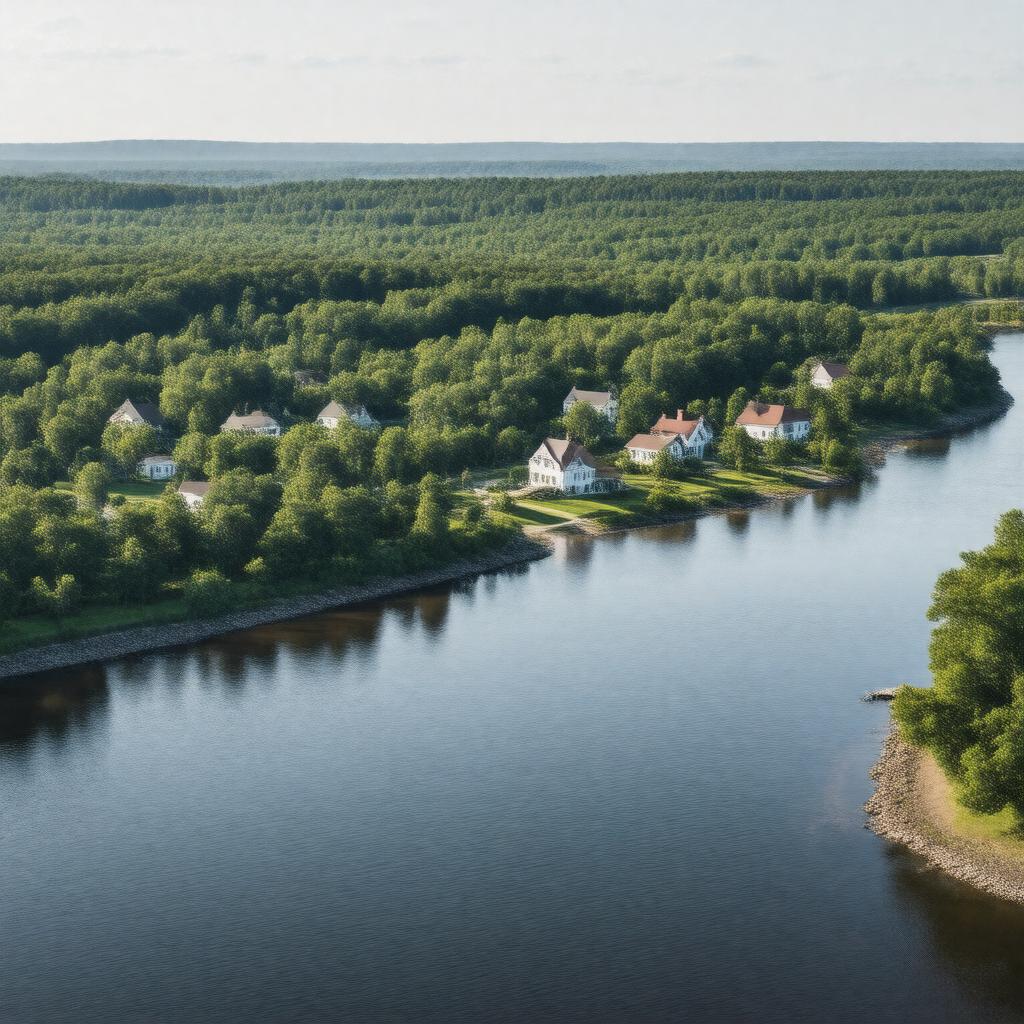 AI-created image of Westport, Massachusetts