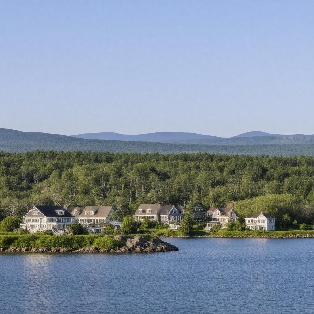 AI-created image of Westport, New York