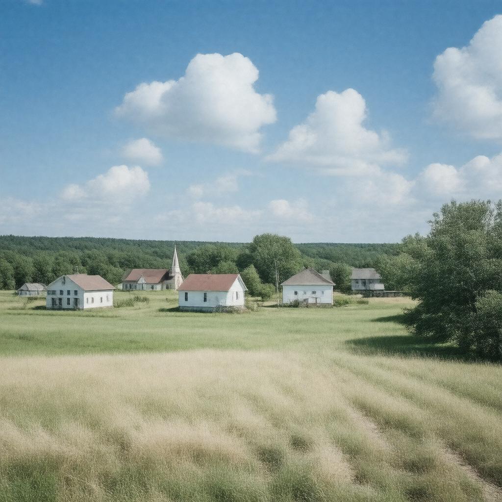 AI-created image of Westport, South Dakota