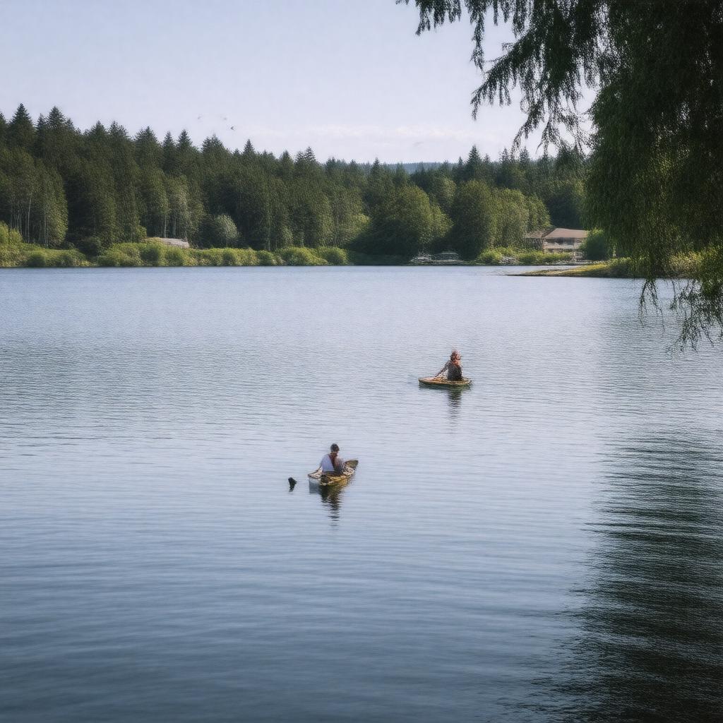 AI-created image of Westwood Lake