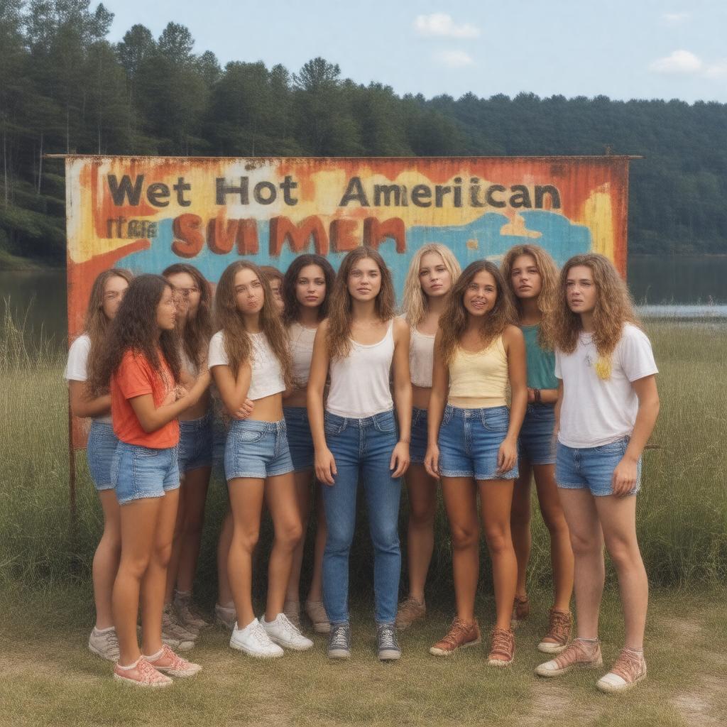 AI-created image of Wet Hot American Summer