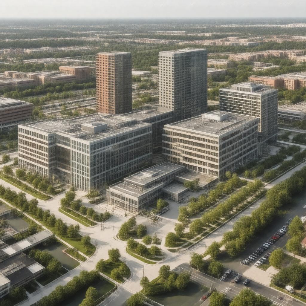 AI-created image of Wexner Medical Center