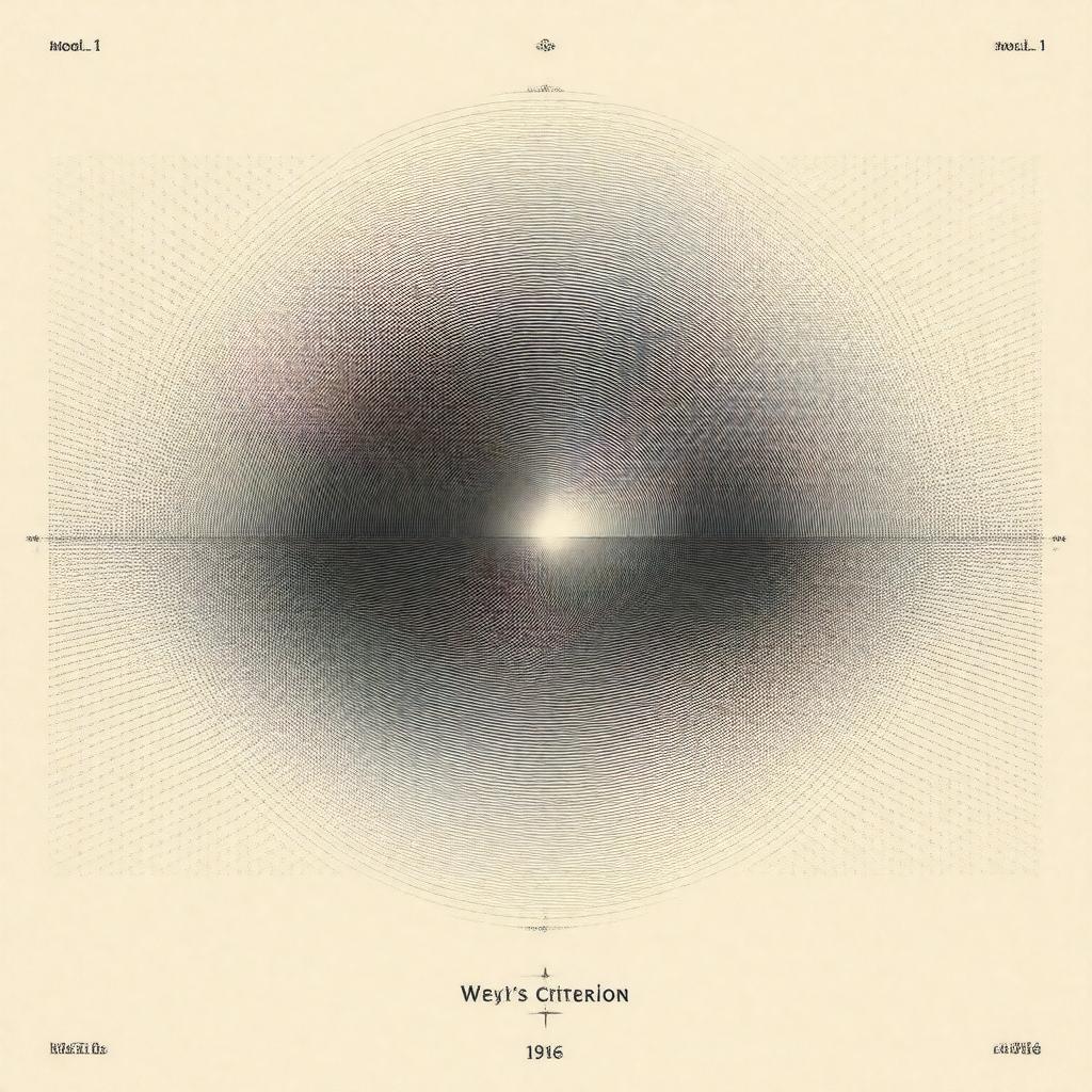 Click to view larger image AI-created image of Weyl's criterion