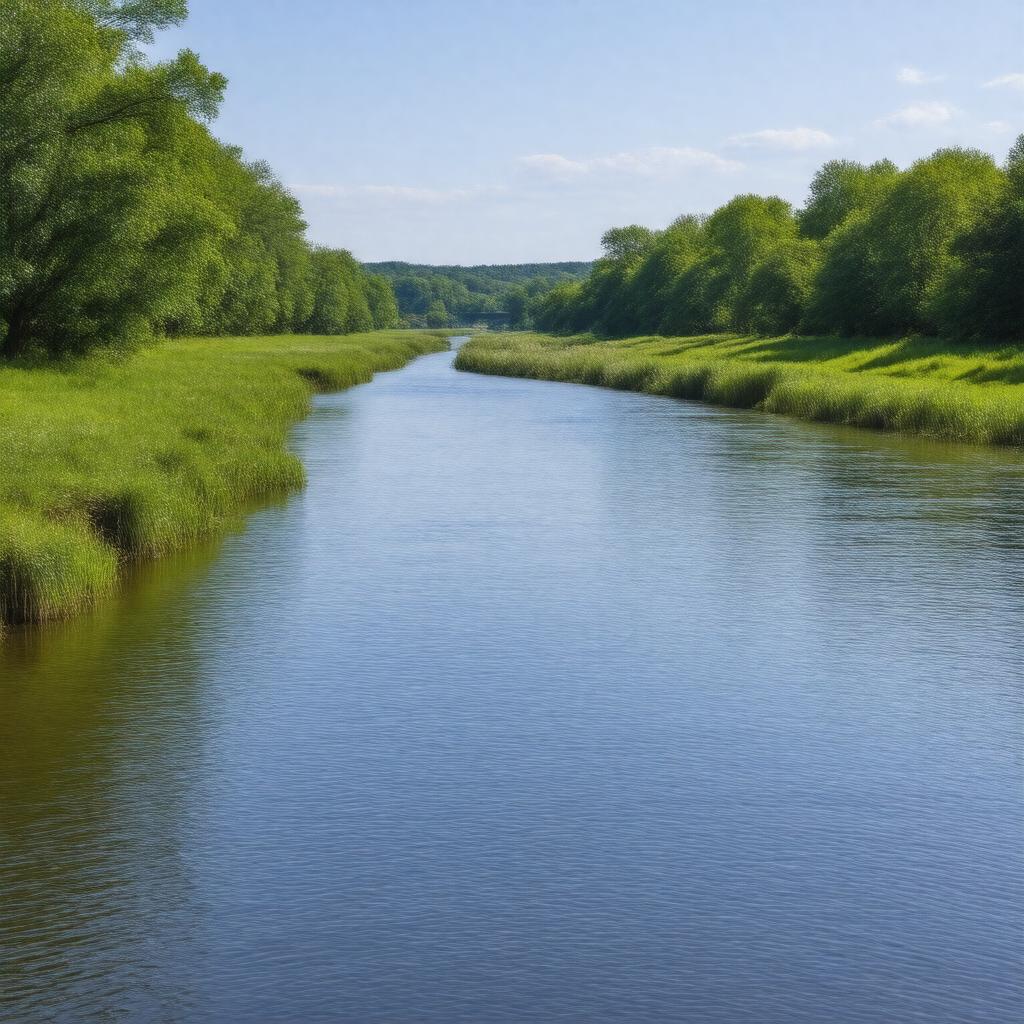 AI-created image of Weymouth Back River