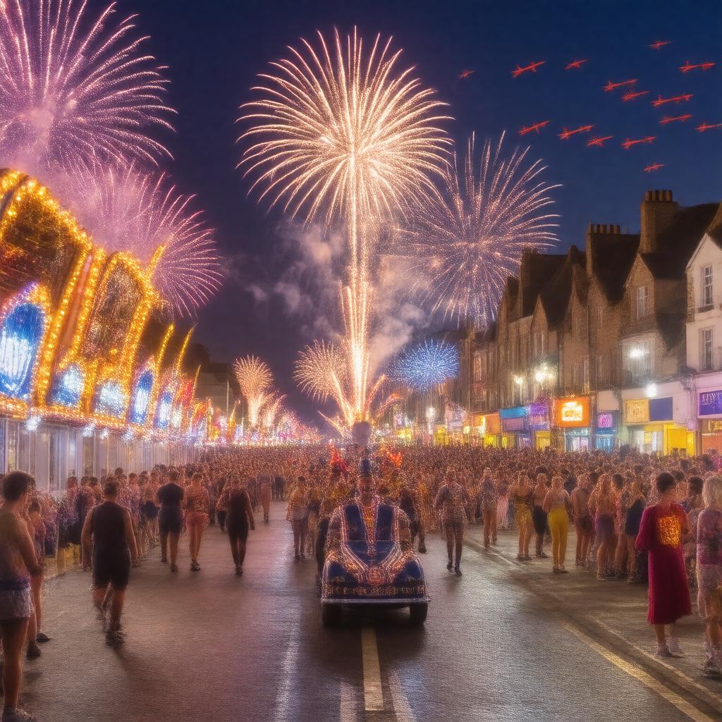 AI-created image of Weymouth Carnival