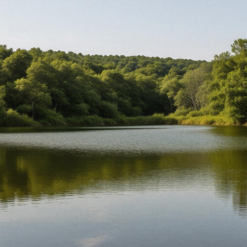 AI-created image of Weymouth Great Pond