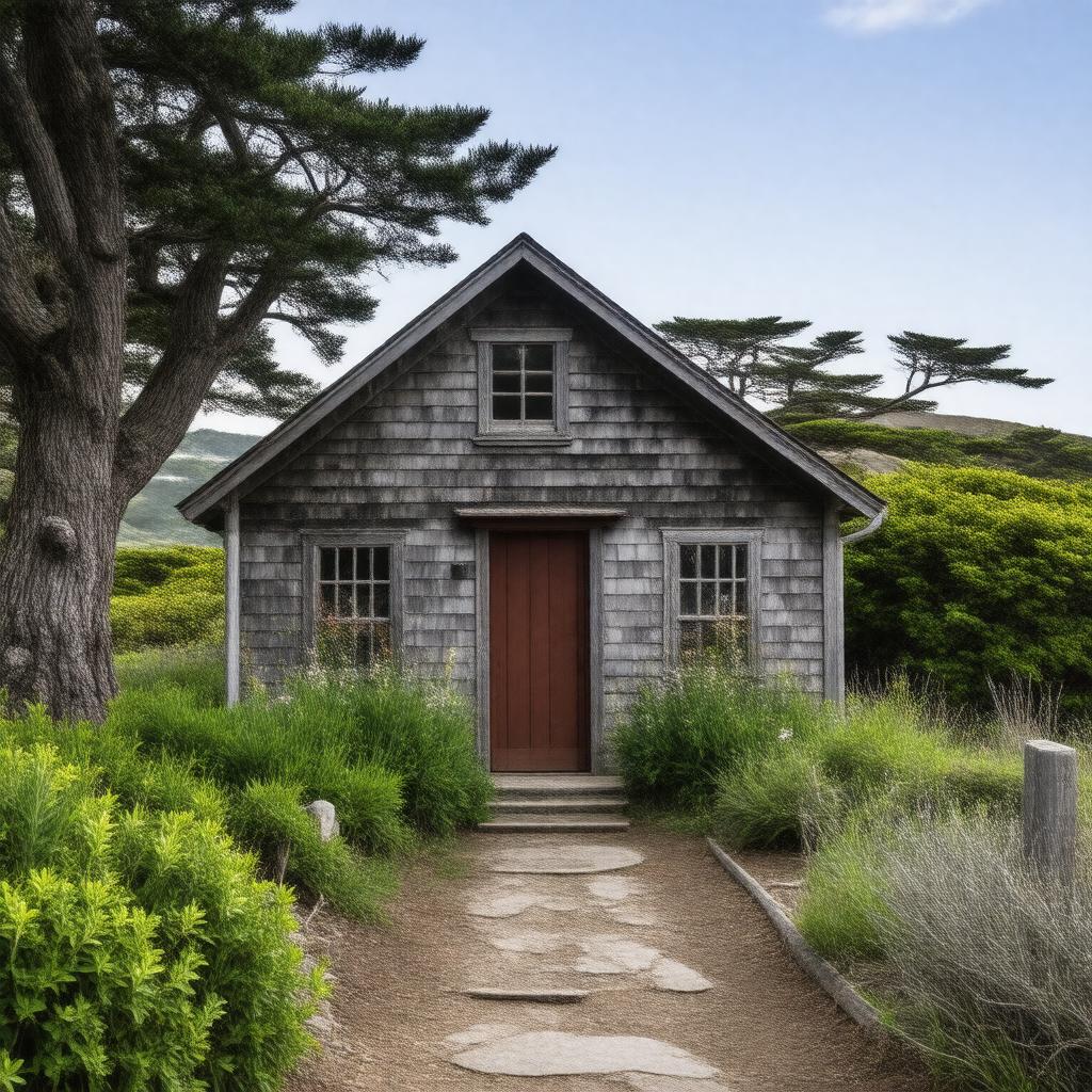 AI-created image of Whalers Cabin Museum