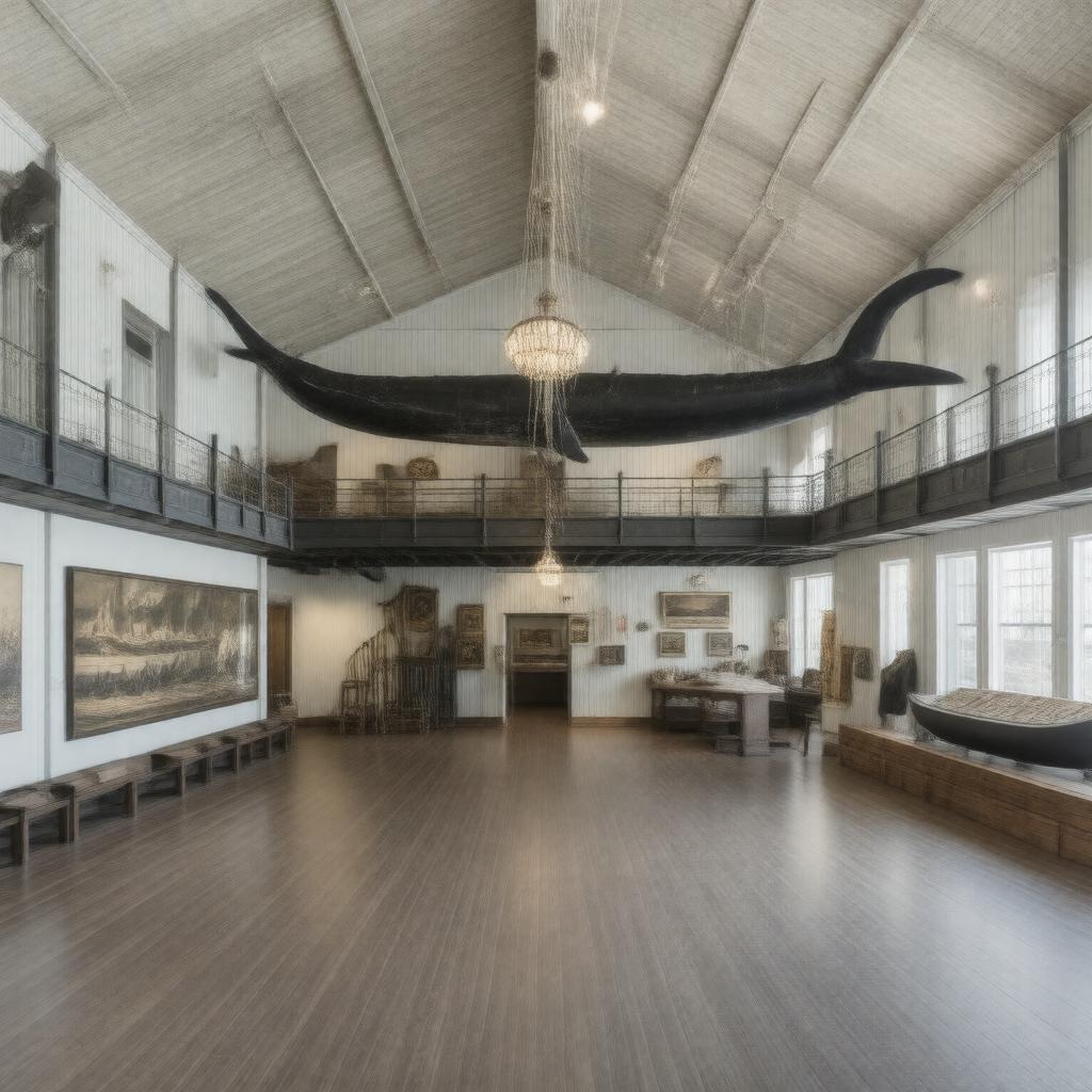 Click to view larger image AI-created image of Whaling Museum