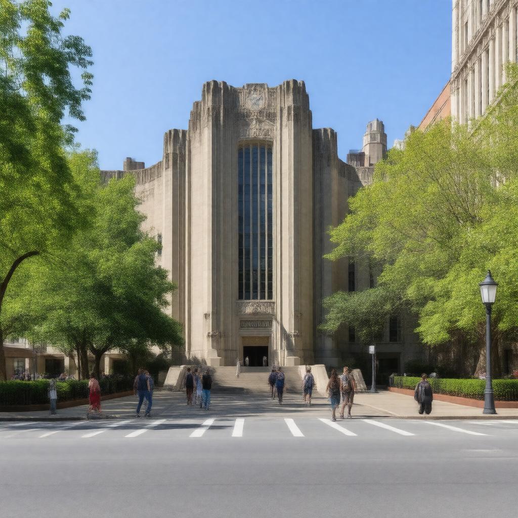 AI-created image of Wharton School of the University of Pennsylvania
